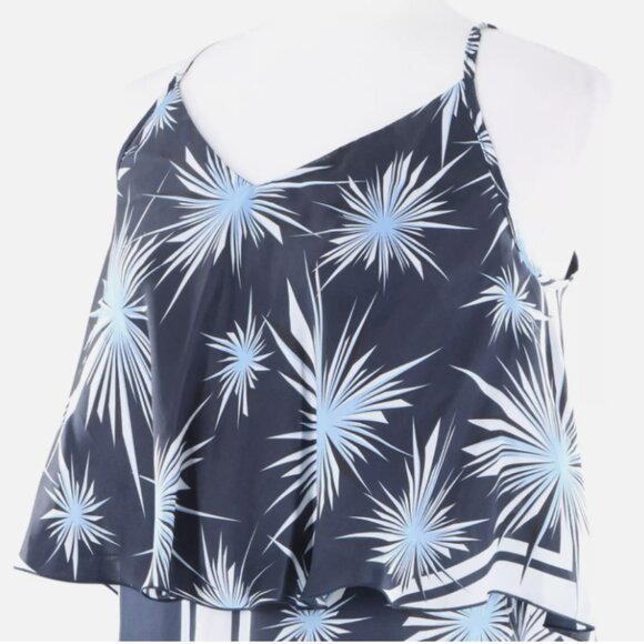 1-ONE Sleeveless Stars Pattern Long Dress - Size 40 - NWT $335 - Picture 3 of 7